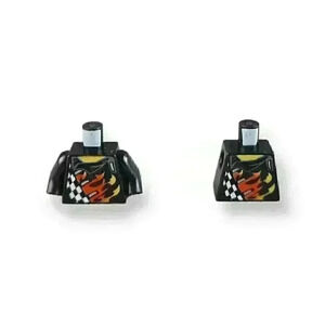 Lego World Racers Bart Blaster Torsos (x2) 973pb0683c01 wr025 wr002 wr009 wr023
